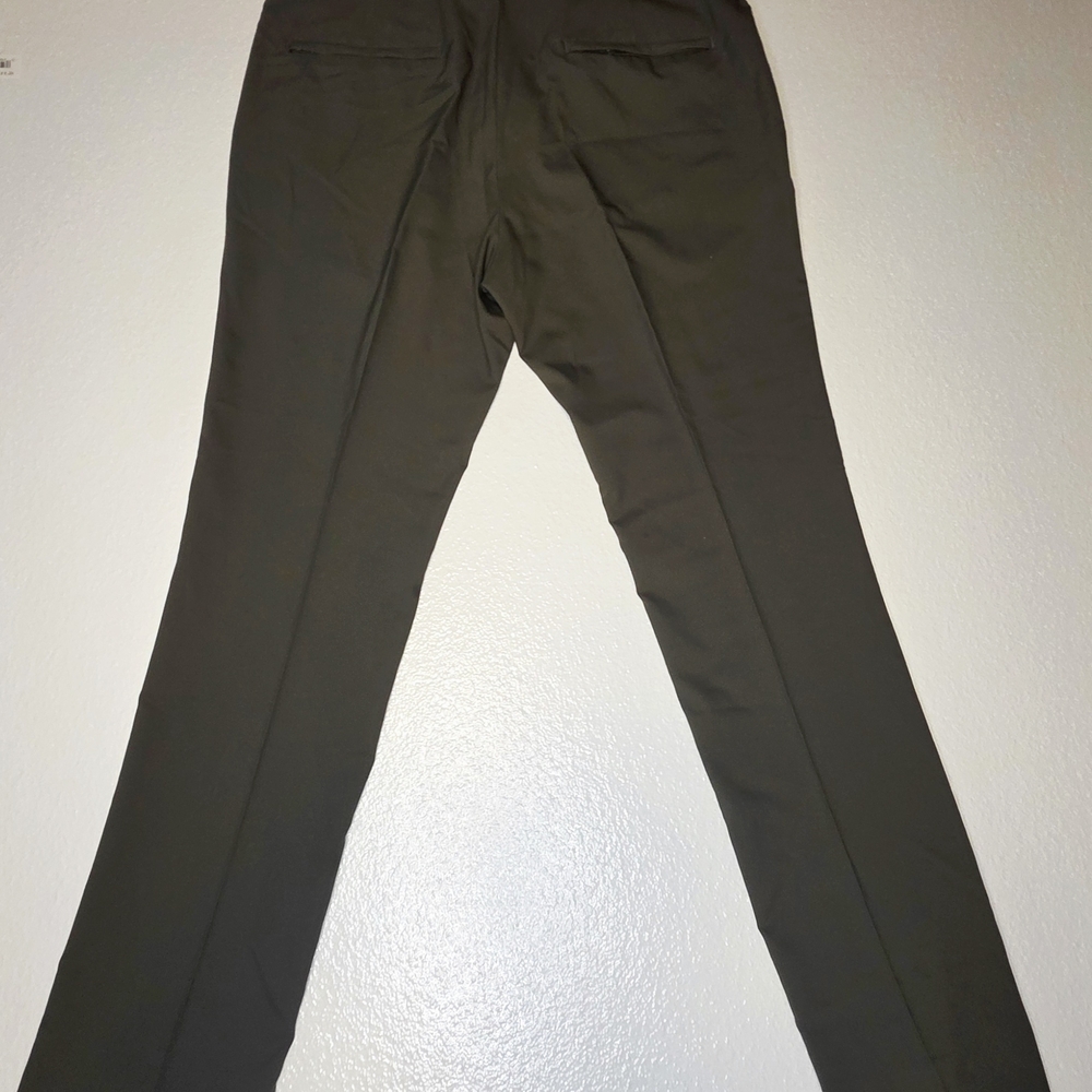 Perry Ellis Portfolio Men's Dress Pants Flex Stretch Olive Green 36 X 30 SlimFit